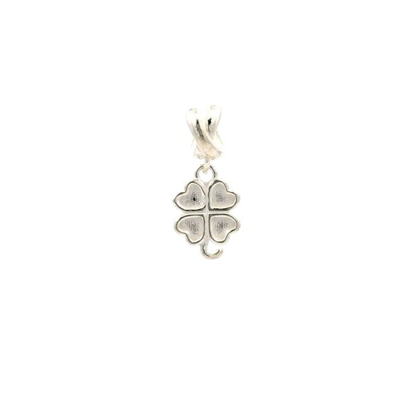 Unbranded Jewelry - 925 Sterling Silver Charm Flower Clover For Charm Bracelet Necklace
